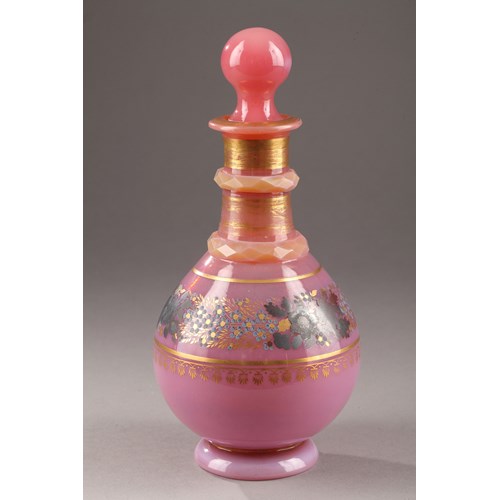 Pink Opaline Bottle